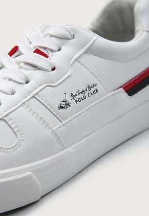 Tenis Lifestyle Blanco-Rojo Royal County of Berkshire Polo Club