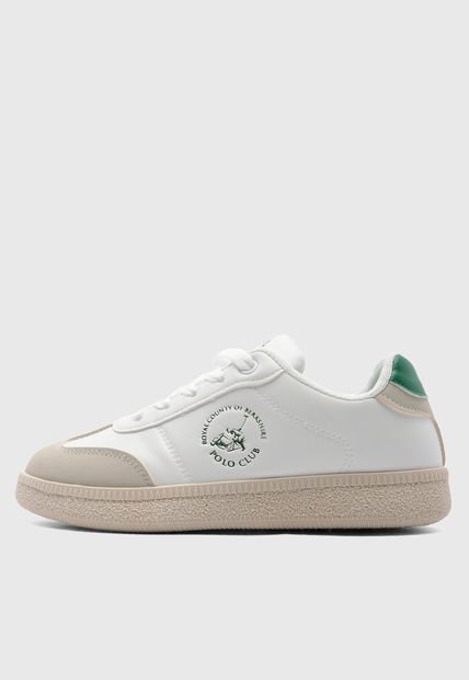 Tenis Blanco-Beige-Verde Royal County of Berkshire Polo Club