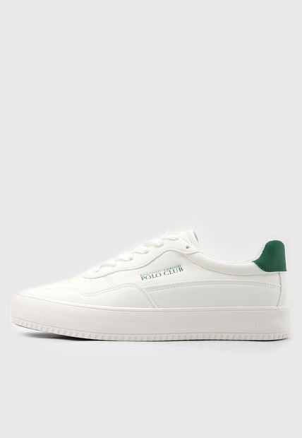 Tenis Lifestyle Blanco-Verde Oliva Royal County of Berkshire Polo Club