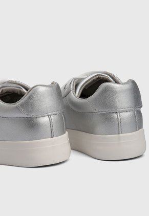 Tenis Lifestyle Plateado-Blanco Royal County Of Berkshire Polo Club Kids