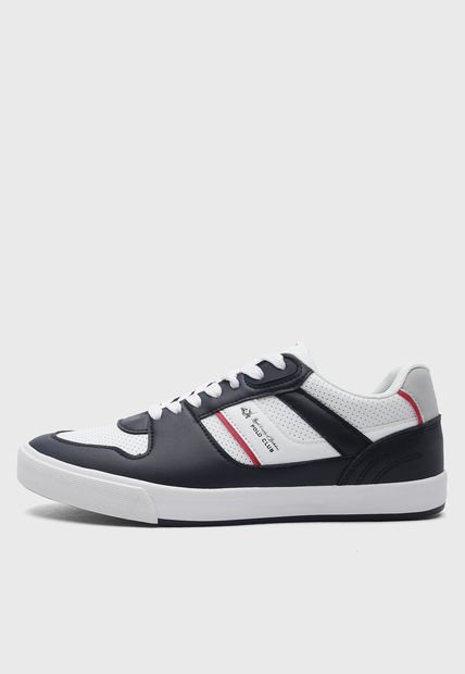 Tenis Lifestyle Blanco-Negro-Rojo Royal County of Berkshire Polo Club