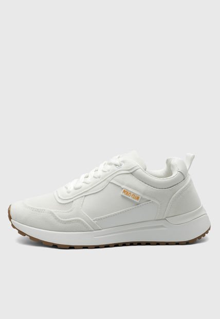 Tenis Lifestyle Blanco-Naranja-Café Royal County of Berkshire Polo Club