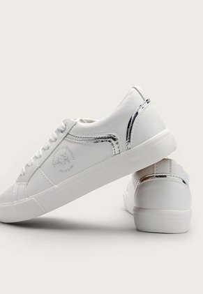 Tenis Lifestyle Blanco-Plateado Royal County of Berkshire Polo Club