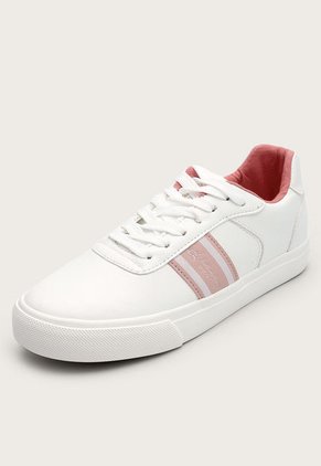 Tenis Lifestyle Blanco-Palo Rosa Royal County of Berkshire Polo Club