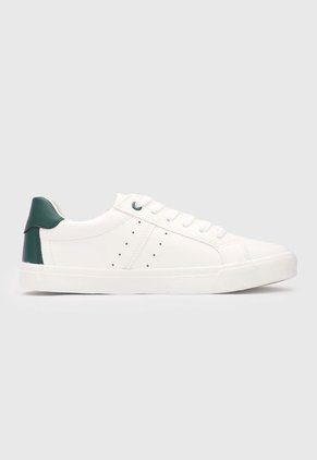 Tenis Lifestyle Blanco-Verde Oscuro Royal County of Berkshire Polo Club
