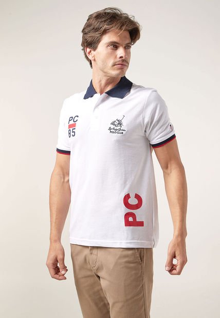 Polo Blanco-Azul-Rojo Royal County of Berkshire Polo Club