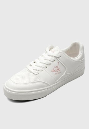 Tenis Lifestyle Blanco-Rosa Pastel Royal County of Berkshire Polo Club