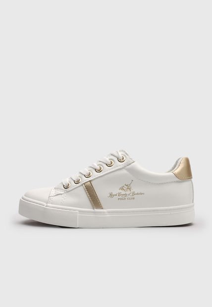 Tenis Lifestyle Blanco-Dorado Royal County of Berkshire Polo Club