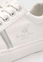 Tenis Lifestyle Blanco-Plateado Royal County of Berkshire Polo Club de Royal County Of Berkshire Polo Club
