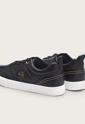 Tenis Lifestyle Negro-Dorado-Blanco Royal County of Berkshire Polo Club