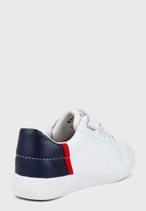 Tenis Moda  Royal County Of Berkshire Polo Club Kids BLANCO VELCRO
