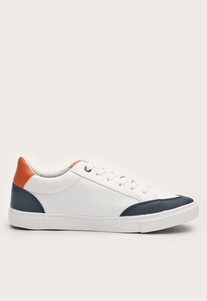 Tenis Lifestyle Blanco-Azul-Naranja Royal County of Berkshire Polo Club