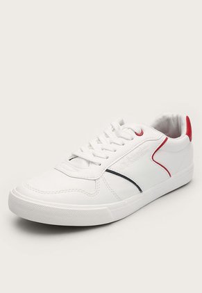 Tenis Lifestyle Blanco-Rojo-Azul Royal County of Berkshire Polo Club