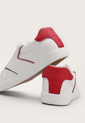 Tenis Lifestyle Blanco-Rojo-Azul Royal County of Berkshire Polo Club