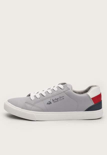 Tenis Lifestyle Gris-Blanco-Azul-Rojo Royal County of Berkshire Polo Club