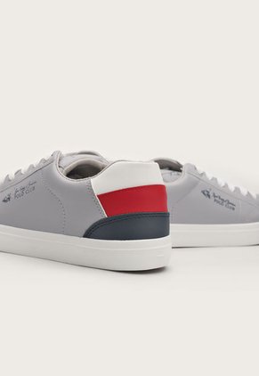 Tenis Lifestyle Gris-Blanco-Azul-Rojo Royal County of Berkshire Polo Club