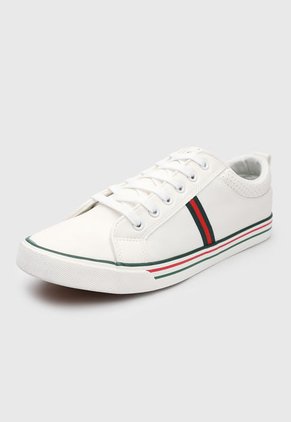 Tenis Lifestyle Blanco-Verde-Rojo Royal County of Berkshire Polo Club