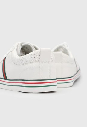 Tenis Lifestyle Blanco-Verde-Rojo Royal County of Berkshire Polo Club