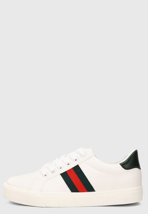 Tenis Blanco-Rojo-Verde Royal County of Berkshire Polo Club