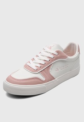 Tenis Lifestyle Blanco-Palo Rosa Royal County of Berkshire Polo Club