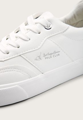 Tenis Lifestyle Blanco-Plateado-Gris Royal County of Berkshire Polo Club