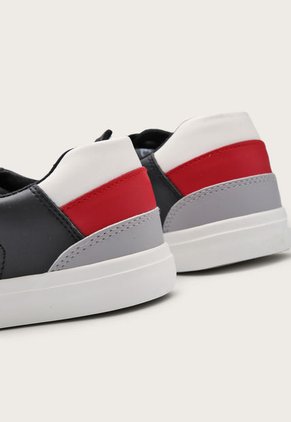 Tenis Lifestyle Negro-Gris-Rojo Royal County of Berkshire Polo Club