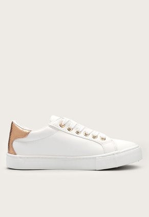 Tenis Lifestyle Blanco-Oro Rosa Royal County of Berkshire Polo Club