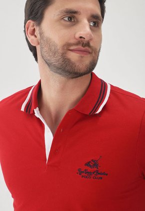 Polo Rojo-Blanco-Azul Royal County Of Berkshire Polo Club