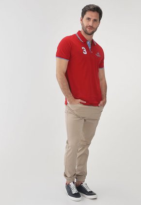 Polo Rojo-Blanco-Celeste Royal County Of Berkshire Polo Club