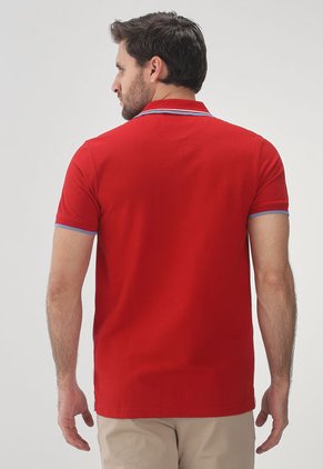 Polo Rojo-Blanco-Celeste Royal County Of Berkshire Polo Club