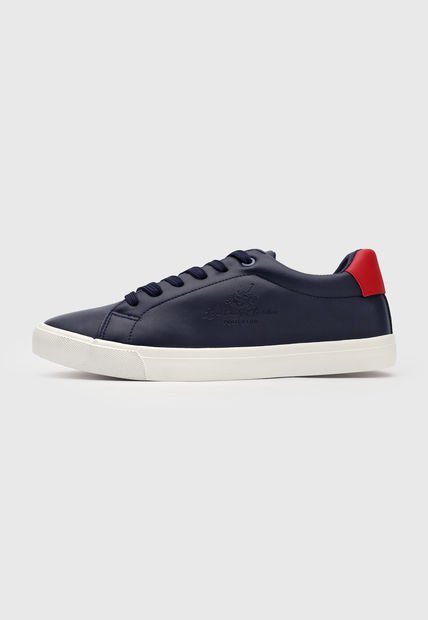 Tenis Lifestyle Azul Navy-Blanco-Rojo Royal County of Berkshire Polo Club