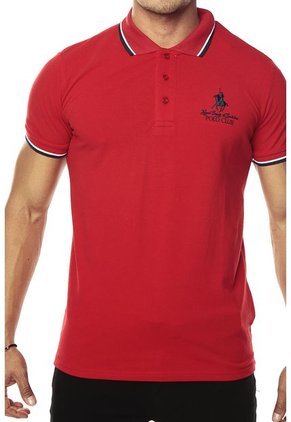 Camiseta Polo Roja Royal County Of Berkshire Polo Club