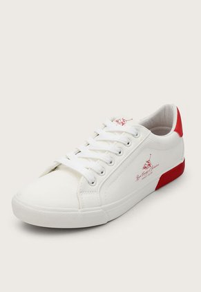 Tenis Lifestyle Marfil-Rojo Royal County of Berkshire Polo Club