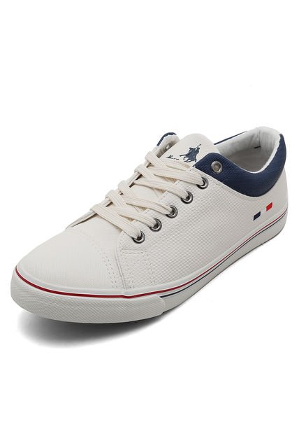 Tenis Blanco-Azul Royal County Of Berkshire Polo Club