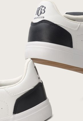 Tenis Lifestyle Blanco-Azul Navy Royal County of Berkshire Polo Club