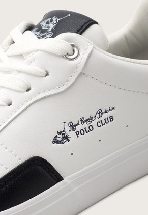 Tenis Lifestyle Blanco-Azul Navy Royal County of Berkshire Polo Club
