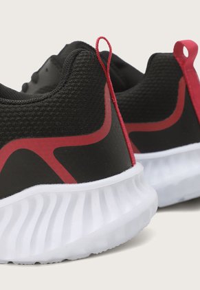 Tenis Lifestyle Negro-Blanco-Rojo Royal County of Berkshire Polo Club