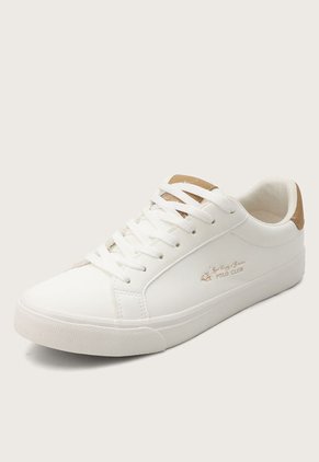 Tenis Lifestyle Blanco-Taupé Royal County of Berkshire Polo Club
