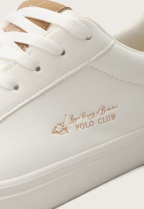 Tenis Lifestyle Blanco-Taupé Royal County of Berkshire Polo Club