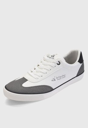 Tenis Lifestyle Blanco-Gris-Negro Royal County of Berkshire Polo Club