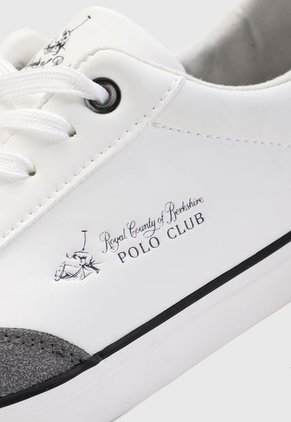 Tenis Lifestyle Blanco-Gris-Negro Royal County of Berkshire Polo Club