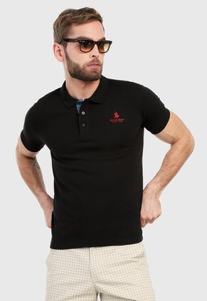 Polo Negro-Rojo Royal County of Berkshire Polo Club