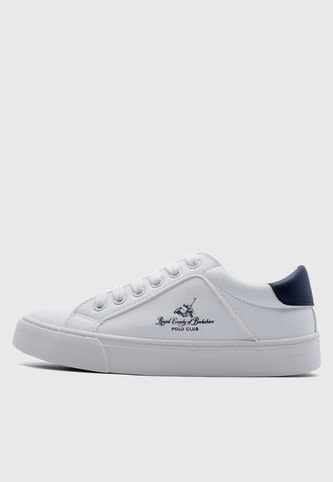 Tenis Lifestyle Blanco-Azul Navy Royal County of Berkshire Polo Club Royal County Of Berkshire Polo Club