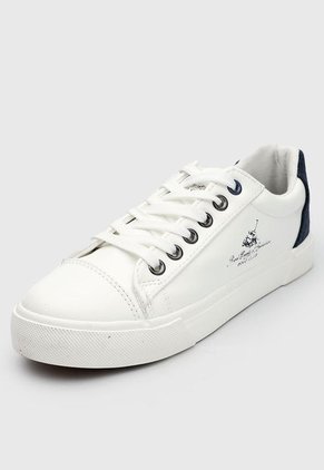 Tenis Lifestyle Blanco-Azul Royal County of Berkshire Polo Club