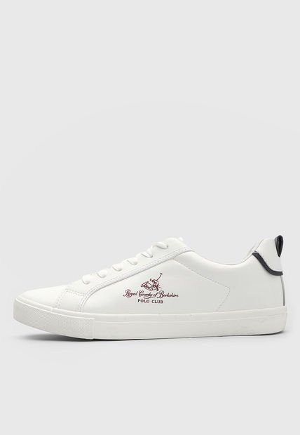 Tenis Lifestyle Blanco-Azul-Vinotinto Royal County of Berkshire Polo Club