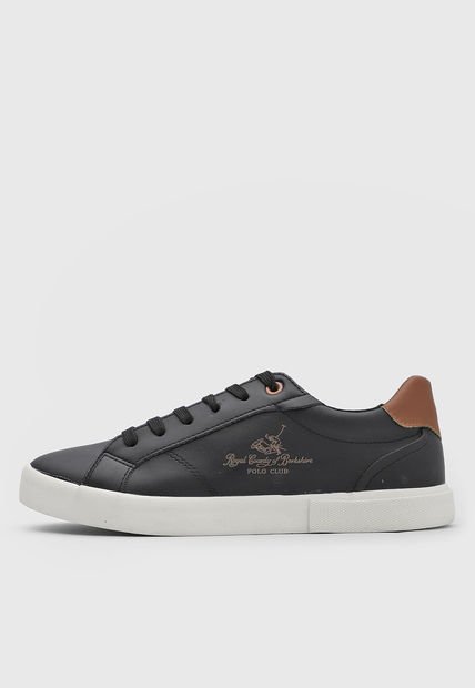 Tenis Lifestyle Negro-Café-Blanco Royal County of Berkshire Polo Club