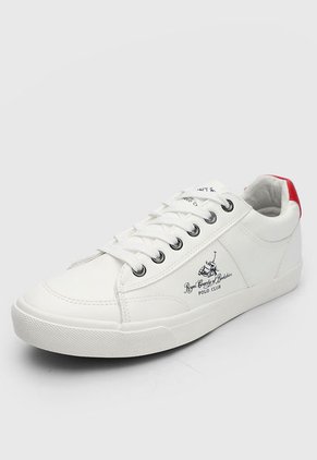 Tenis Lifestyle Blanco-Rojo Royal County of Berkshire Polo Club