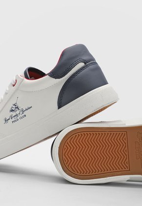 Tenis Lifestyle Blanco-Azul-Rojo Royal County of Berkshire Polo Club