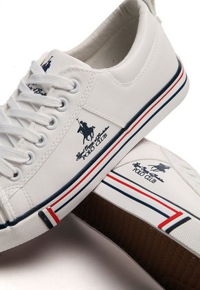 Tenis Lifestyle Blanco-Azul-Rojo Royal County of Berkshire Polo Club