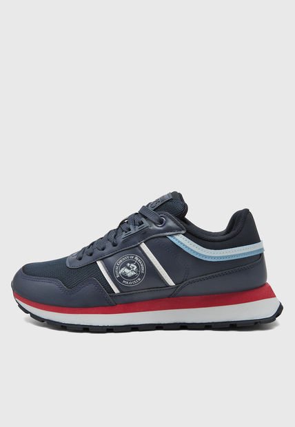 Tenis Lifestyle Azul Navy-Rojo-Blanco Royal County of Berkshire Polo Club